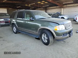 2002 Ford Explorer Eddie Bauer with VIN 1FMZU74W92ZA37349, listed as a Copart auction lot 42960695 with 206,675 mi miles and Salvage title. Bid and sale history available at DreamBid. Image 4.