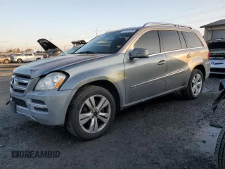 2012 Mercedes-Benz GL-Class GL 350 BlueTEC with VIN 4JGBF2FE3CA782536, listed as a Copart auction lot 42231025 with 140,641 mi miles and Salvage Title. Bid and sale history available at carsss.com. Image 1.
