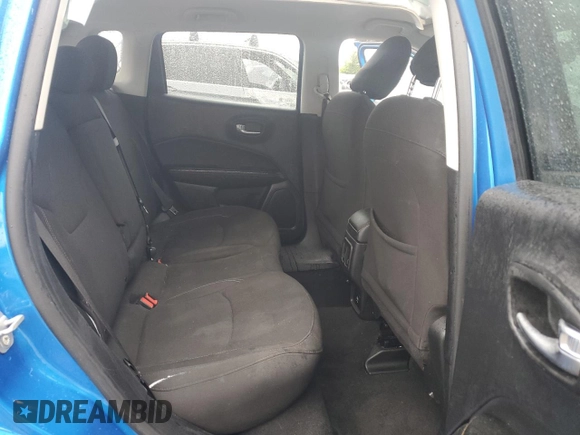 2021 Jeep Compass Sport with VIN 3C4NJCAB6MT518465, listed as a Copart auction lot 56797435 with 82,089 mi miles and Salvage title. Bid and sale history available at DreamBid. Image 10.