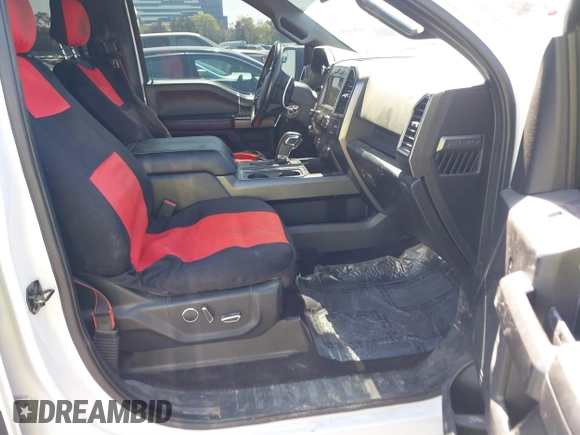 2017 Ford F-150 XL with VIN 1FTEW1CG1HFB66913, listed as a IAAI auction lot 41860989 with 50,539 mi miles. Bid and sale history available at carsss.com. Image 5.