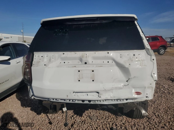 2023 Chevrolet Tahoe LS with VIN 1GNSCMKD7PR283453, listed as a Copart auction lot 81376314 with 21,308 mi miles and Salvage Title. Bid and sale history available at carsss.com. Image 6.
