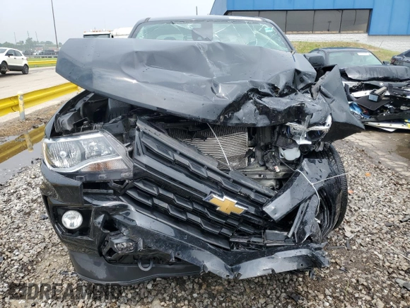 2022 Chevrolet Colorado 4WD LT with VIN 1GCGTCEN7N1180414, listed as a Copart auction lot 59862805 with 52,672 mi miles and Salvage title. Bid and sale history available at DreamBid. Image 5.