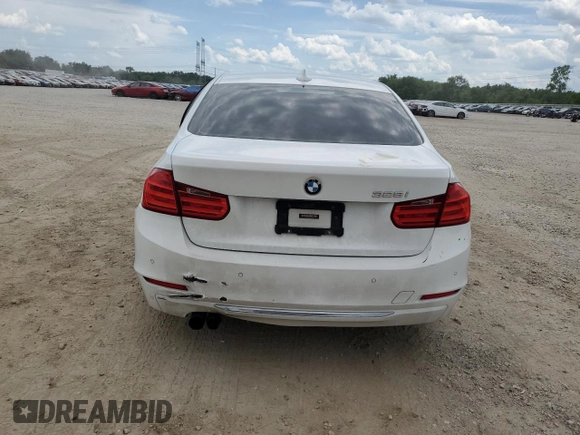 2012 BMW 3 Series 328i with VIN WBA3A5C55CF259337, listed as a Copart auction lot 63327925 with 132,019 mi miles and Salvage title. Bid and sale history available at DreamBid. Image 6.