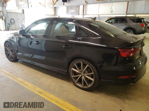 2018 Audi S3 Premium Plus with VIN WAUB1GFF3J1042343, listed as a Copart auction lot 55952613 with 48,049 mi miles. Bid and sale history available at carsss.com. Image 2.