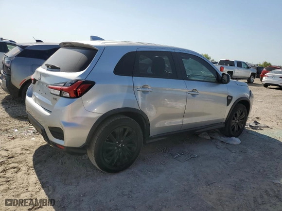 2021 Mitsubishi Outlander Sport ES with VIN JA4APUAU8MU031286, listed as a Copart auction lot 52115345 with 121,524 mi miles and Clean Title. Bid and sale history available at carsss.com. Image 3.