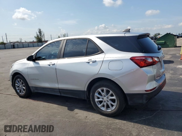 2020 Chevrolet Equinox LS z VIN 3GNAXHEVXLS512582, wystawiony jako Copart lot #58308755 z przebiegiem 101 469 mil mil oraz Nie do naprawy • Non repairable. Historia ofert i sprzedaży dostępna na DreamBid. Obrazek 2.
