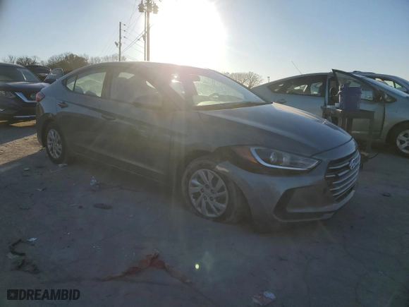 2017 Hyundai Elantra SE with VIN KMHD74LF0HU075298, listed as a Copart auction lot 84146344 with 119,011 mi miles and Salvage Title. Bid and sale history available at carsss.com. Image 4.