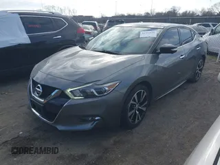 2018 Nissan Maxima SV with VIN 1N4AA6APXJC403697, listed as a IAAI auction lot 41391925 with 81,540 mi miles. Bid and sale history available at carsss.com. Image 2.