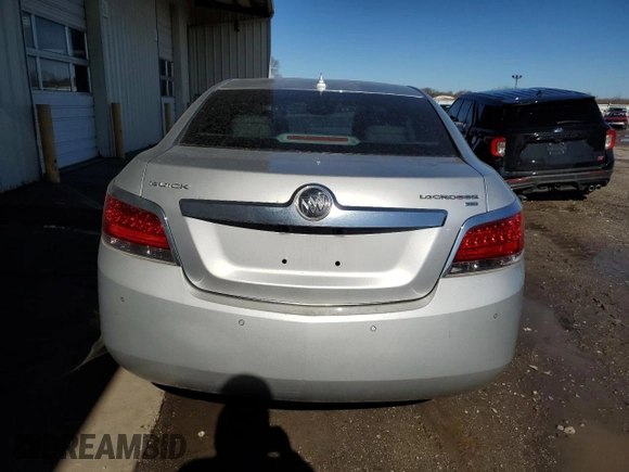 2010 Buick LaCrosse CXL with VIN 1G4GC5GG7AF131233, listed as a Copart auction lot 48121135 with 0 mi miles and Clean Title. Bid and sale history available at carsss.com. Image 6.
