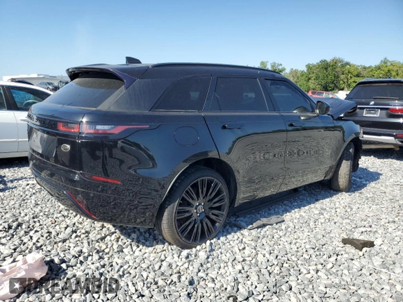 2018 Land Rover Range Rover Velar R-Dynamic HSE with VIN SALYM2RX5JA745284, listed as a Copart auction lot 53657245 with 63,872 mi miles and Clean Title. Bid and sale history available at carsss.com. Image 3.