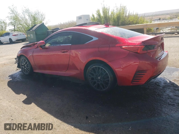 2016 Lexus RC 200t F Sport with VIN JTHHA5BC7G5000187, listed as a Copart auction lot 59363725 with Not provided miles and Clean title. Bid and sale history available at DreamBid. Image 2.