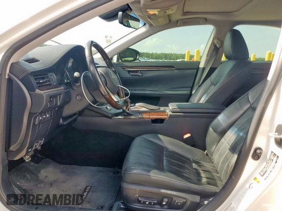 2016 Lexus ES 330 with VIN JTHBK1GGXG2238351, listed as a Copart auction lot 61238925 with 62,447 mi miles and Salvage title. Bid and sale history available at DreamBid. Image 7.
