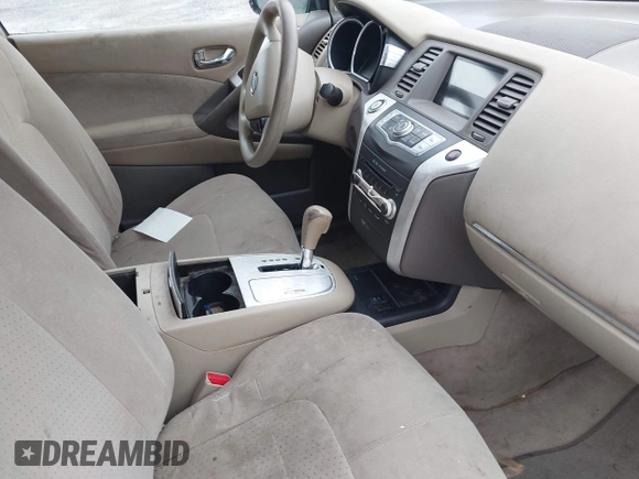 2010 Nissan Murano SL with VIN JN8AZ1MW0AW102383, listed as a IAAI auction lot 41978612 with Not Provided miles and . Bid and sale history available at DreamBid. Image 5.