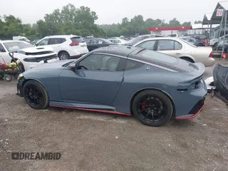 2024 Nissan Z Nismo with VIN JN1BZ4CH9RM360447, listed as a IAAI auction lot 42457597 with 9,723 mi miles and . Bid and sale history available at DreamBid. Image 15.