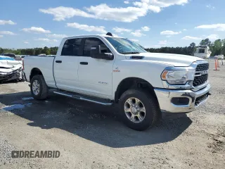 2024 Ram 2500 Big Horn with VIN 3C6UR5DL9RG340644, listed as a Copart auction lot 52282745 with 30,543 mi miles and Clean Title. Bid and sale history available at carsss.com. Image 4.