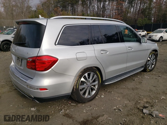 2015 Mercedes-Benz GL-Class GL 450 with VIN 4JGDF6EEXFA453175, listed as a Copart auction lot 79172653 with 0 mi miles. Bid and sale history available at carsss.com. Image 3.