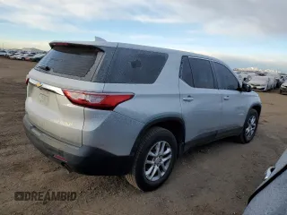 2018 Chevrolet Traverse LS with VIN 1GNEVLKW3JJ196030, listed as a Copart auction lot 84103714 with 108,762 mi miles and Salvage Title. Bid and sale history available at carsss.com. Image 3.