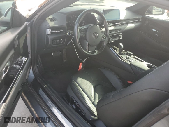 2022 Toyota GR Supra 3.0 with VIN WZ1DB0C07NW051721, listed as a Copart auction lot 66031814 with 39,170 mi miles and Clean Title. Bid and sale history available at carsss.com. Image 8.