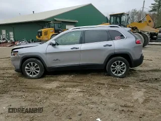 2019 Jeep Cherokee Latitude Plus z VIN 1C4PJLLB6KD129415, wystawiony jako Copart lot #55595815 z przebiegiem 94 757 mil mil oraz Szkoda całkowita • Salvage title. Historia ofert i sprzedaży dostępna na DreamBid. Obrazek 14.