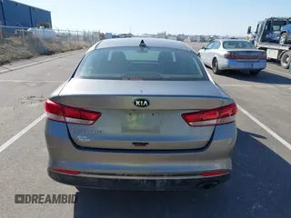 2017 Kia Optima LX with VIN 5XXGT4L32HG168901, listed as a IAAI auction lot 41775573 with 80,956 mi miles. Bid and sale history available at carsss.com. Image 16.