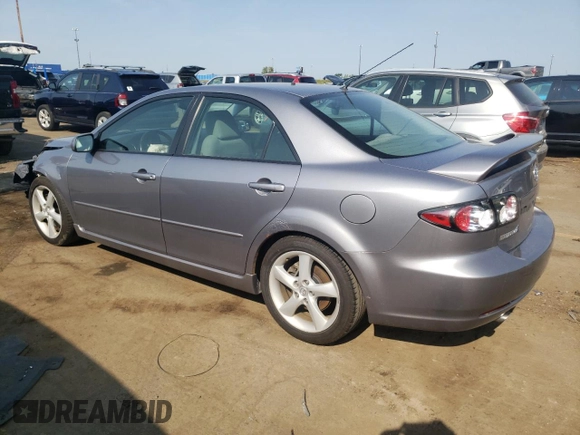 2007 Mazda 6 S Sport VE with VIN 1YVHP80D775M07725, listed as a Copart auction lot 71595624 with 107,165 mi miles and Clean Title. Bid and sale history available at DreamBid. Image 2.