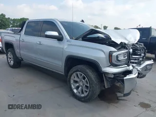 2018 GMC Sierra 1500 SLT z VIN 3GTU2NEC7JG190422, wystawiony jako IAAI lot #42066506 z przebiegiem 83 000 mil mil oraz . Historia ofert i sprzedaży dostępna na DreamBid. Obrazek 1.