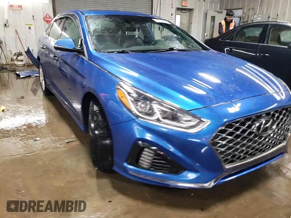 2019 Hyundai Sonata SEL with VIN 5NPE34AF1KH736328, listed as a Copart auction lot 50025505 with 146,539 mi miles and Salvage Title. Bid and sale history available at DreamBid. Image 14.