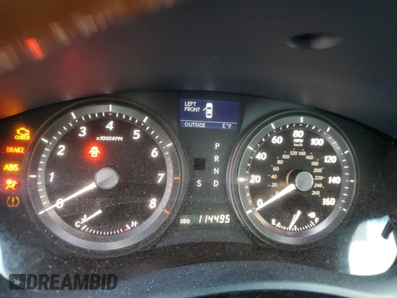 2008 Lexus ES with VIN JTHBJ46G382174662, listed as a Copart auction lot 52426855 with 114,495 mi miles and Salvage Title. Bid and sale history available at carsss.com. Image 9.