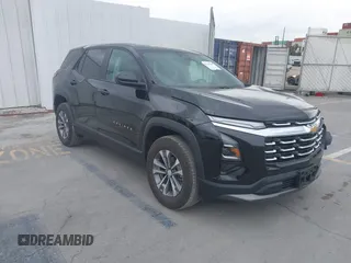 2025 Chevrolet Equinox FWD LT with VIN 3GNAXHEG5SL188502, listed as a IAAI auction lot 42127167 with 2,530 mi miles and . Bid and sale history available at DreamBid. Image 1.