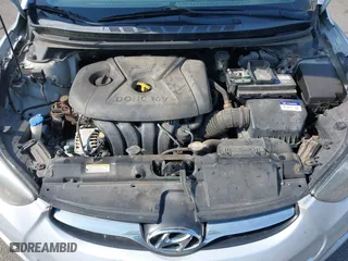 2011 Hyundai Elantra Ltd with VIN KMHDH4AE9BU140051, listed as a IAAI auction lot 41721100 with 185,075 mi miles. Bid and sale history available at carsss.com. Image 10.