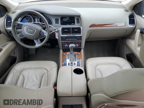 2015 Audi Q7 3.0T Premium with VIN WA1CGAFE2FD027665, listed as a Copart auction lot 44530395 with 74,431 mi miles and Salvage Title. Bid and sale history available at carsss.com. Image 8.