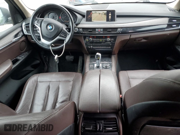 2016 BMW X5 xDrive35i z VIN 5UXKR0C51G0P31731, wystawiony jako Copart lot #55486915 z przebiegiem 93 906 mil mil oraz Szkoda całkowita • Salvage title. Historia ofert i sprzedaży dostępna na DreamBid. Obrazek 8.