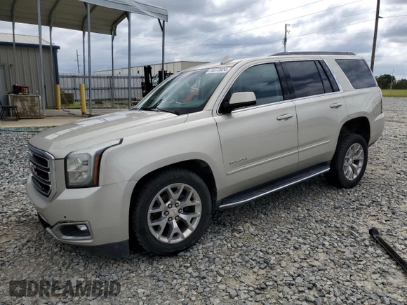 2017 GMC Yukon SLT with VIN 1GKS1BKC6HR380854, listed as a Copart auction lot 70372824 with 188,710 mi miles and Salvage Title. Bid and sale history available at carsss.com. Image 1.
