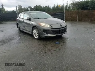 2012 Mazda 3 S Touring with VIN JM1BL1L63C1512890, listed as a Copart auction lot 89194695 with 160,867 mi miles and Salvage Title. Bid and sale history available at DreamBid. Image 10.
