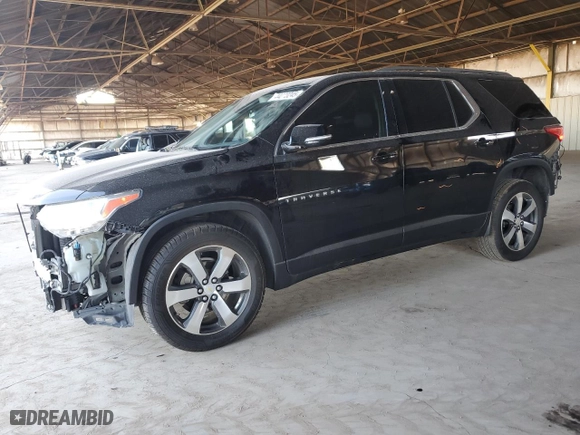 2019 Chevrolet Traverse LT Leather with VIN 1GNERHKW3KJ251594, listed as a Copart auction lot 44273245 with 108,060 mi miles and Salvage Title. Bid and sale history available at carsss.com. Image 1.