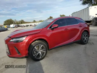 2023 Lexus RX with VIN JTJCHMAA4P2001782, listed as a Copart auction lot 83539864 with 13,648 mi miles and Non Repairable. Bid and sale history available at carsss.com. Image 1.