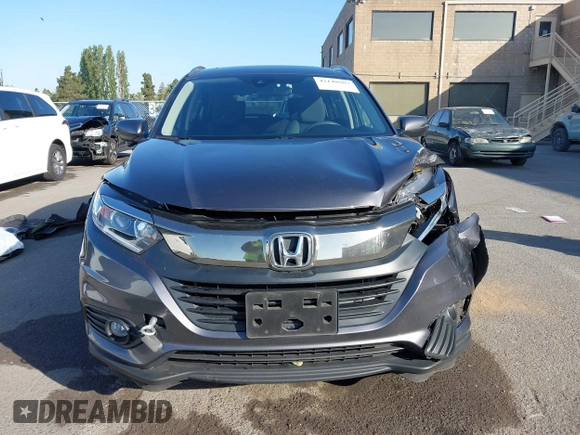 2022 Honda HR-V EX with VIN 3CZRU6H50NM704101, listed as a IAAI auction lot 42148987 with 30,507 mi miles. Bid and sale history available at carsss.com. Image 12.