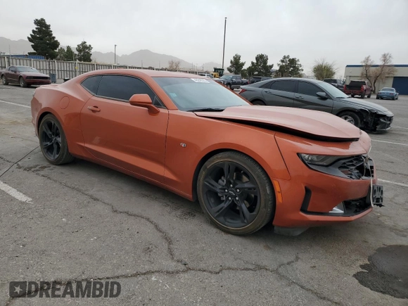 2024 Chevrolet Camaro 1LT z VIN 1G1FB1RS6R0109664, wystawiony jako Copart lot #49248365 z przebiegiem 21 394 mil mil oraz Czysty tytuł • Clean title. Historia ofert i sprzedaży dostępna na DreamBid. Obrazek 4.
