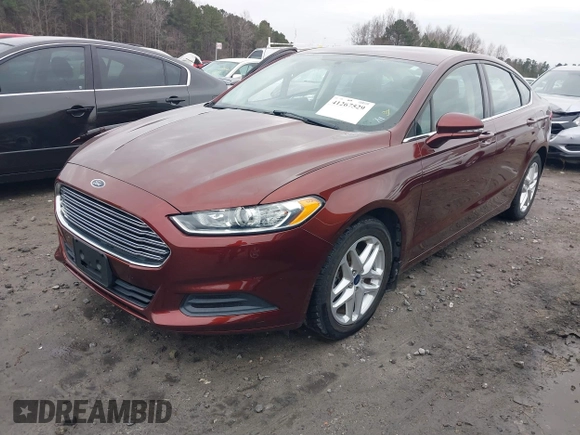 2016 Ford Fusion SE with VIN 3FA6P0HD4GR351796, listed as a IAAI auction lot 41267529 with 104,139 mi miles. Bid and sale history available at carsss.com. Image 2.