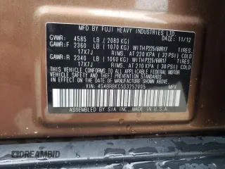 2013 Subaru Outback Limited with VIN 4S4BRBKC5D3252005, listed as a Copart auction lot 64206455 with 110,680 mi miles and Salvage title. Bid and sale history available at DreamBid. Image 13.