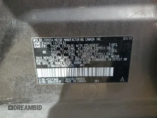2011 Toyota RAV4 with VIN 2T3BK4DV7BW047525, listed as a Copart auction lot 84252694 with 183,442 mi miles and Salvage Title. Bid and sale history available at carsss.com. Image 15.