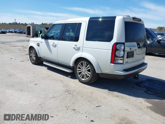 2015 Land Rover LR4 Lux with VIN SALAK2V67FA775947, listed as a IAAI auction lot 42038771 with 164,957 mi miles and . Bid and sale history available at DreamBid. Image 3.