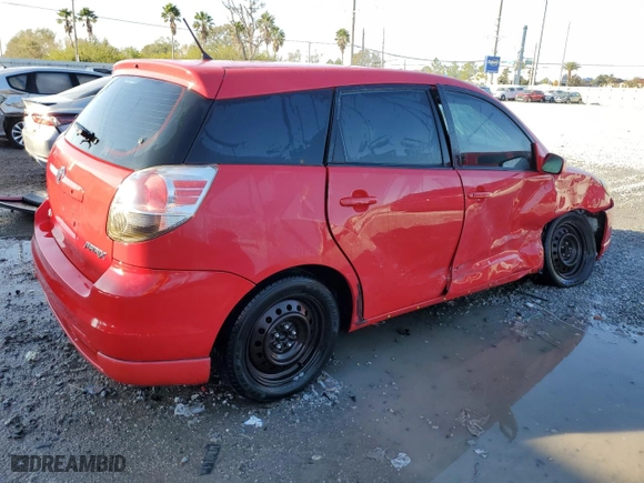 2006 Toyota Matrix STD with VIN 2T1KR32E46C578805, listed as a Copart auction lot 43272235 with NaN miles and Salvage Title. Bid and sale history available at carsss.com. Image 3.