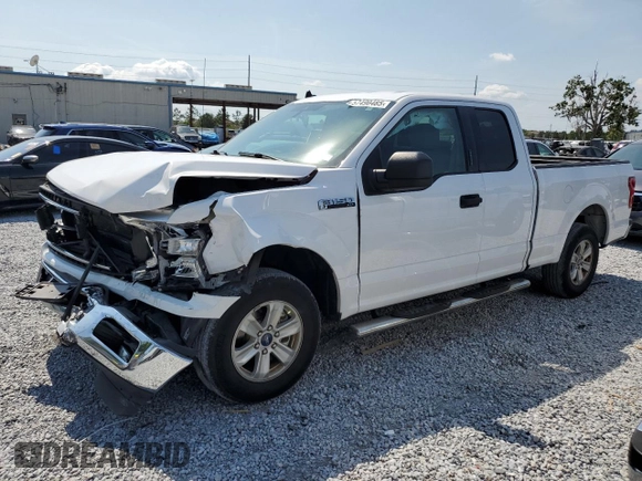 2020 Ford F-150 XL z VIN 1FTEX1CB8LKF56893, wystawiony jako Copart lot #57490485 z przebiegiem 48 091 mil mil oraz Szkoda całkowita • Salvage title. Historia ofert i sprzedaży dostępna na DreamBid. Obrazek 1.
