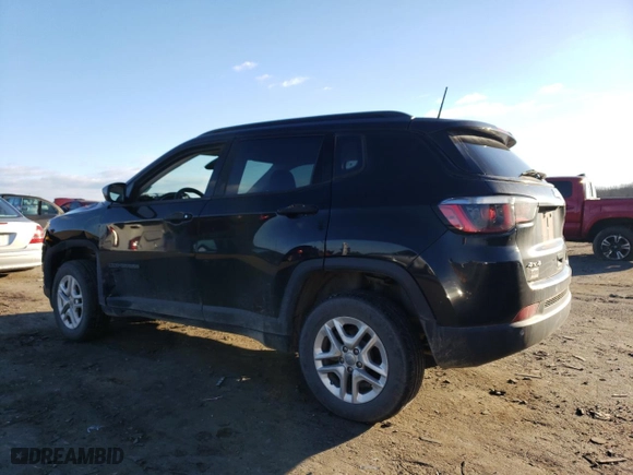 2018 Jeep Compass Sport with VIN 3C4NJDAB4JT179142, listed as a Copart auction lot 84471154 with 139,435 mi miles and Salvage Title. Bid and sale history available at carsss.com. Image 2.