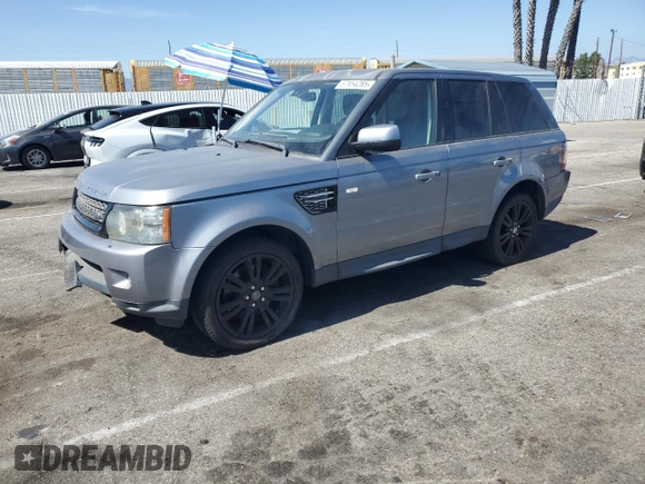 2012 Land Rover Range Rover Sport HSE Lux with VIN SALSK2D42CA720208, listed as a Copart auction lot 57854285 with 89,732 mi miles and Salvage title. Bid and sale history available at DreamBid. Image 1.