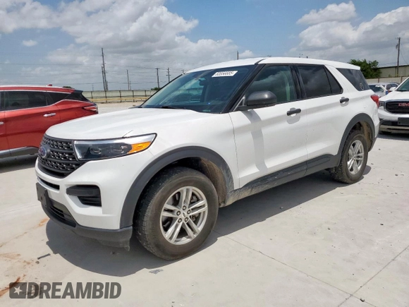 2023 Ford Explorer with VIN 1FMSK8BH0PGB27039, listed as a Copart auction lot 60856685 with 35,860 mi miles and Clean title. Bid and sale history available at DreamBid. Image 1.