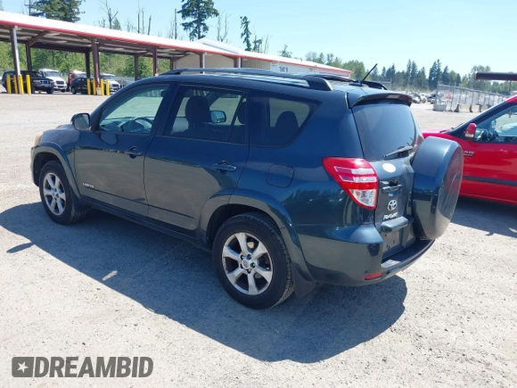 2012 Toyota RAV4 Limited with VIN 2T3DK4DV8CW079653, listed as a IAAI auction lot 42370154 with 191,672 mi miles and . Bid and sale history available at DreamBid. Image 3.