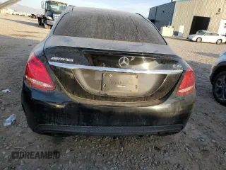 2017 Mercedes-Benz C 43 AMG with VIN 55SWF6EB0HU191842, listed as a Copart auction lot 86200364 with 87,038 mi miles and Salvage Title. Bid and sale history available at DreamBid. Image 6.
