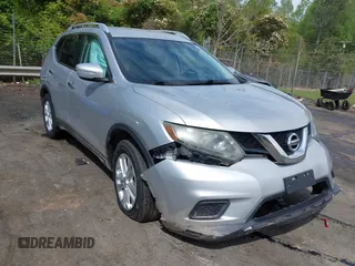2014 Nissan Rogue SV with VIN 5N1AT2MTXEC838341, listed as a IAAI auction lot 42041538 with 177,311 mi miles and . Bid and sale history available at DreamBid. Image 1.